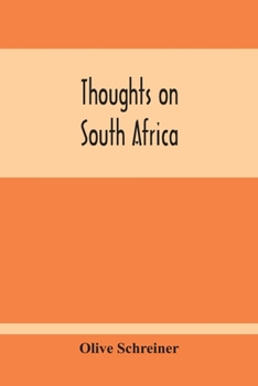 Paperback Thoughts On South Africa Book