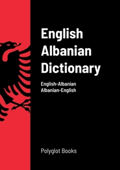 Paperback English Albanian Dictionary Book