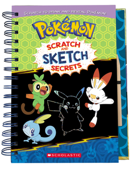 Hardcover Scratch and Sketch Secrets (Pokémon) Book