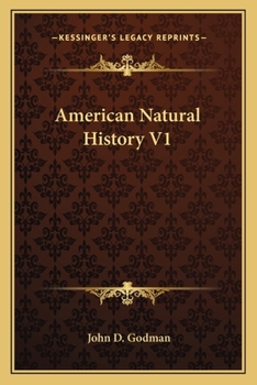 Paperback American Natural History V1 Book