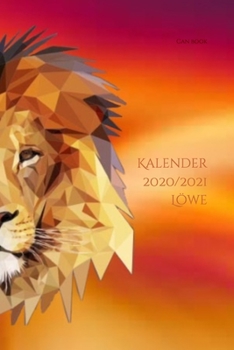 Paperback Wochenplaner Terminplaner Kalender 2020/2021 L?we: A5 [German] Book