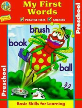 My First Words: Preschool [With Stickers]