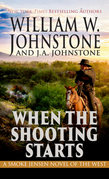 Hardcover When the Shooting Starts [Large Print] Book