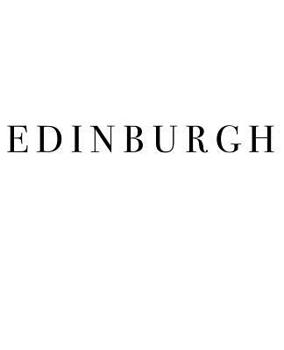 Edinburgh: Decorative stacking book for interior design styling Accessorize your coffee table and book shelves Combine different deco books for a unique look