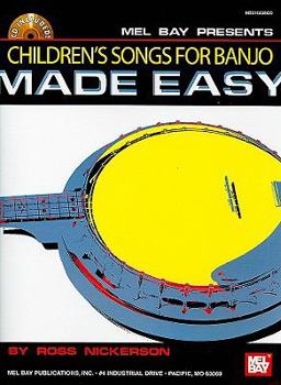 Paperback Children's Songs for Banjo Made Easy [With CD (Audio)] Book