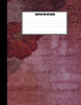 Composition Notebook: 7.44" x 9.69" | 120 WIde Ruled Sheets| Softbound|Goth|Horror|Scary|Unique