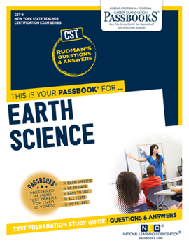 Paperback Earth Science (Cst-9): Passbooks Study Guide Volume 9 Book