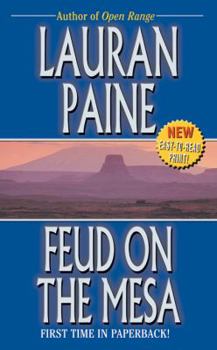 Mass Market Paperback Feud on the Mesa Book