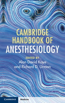 Paperback Cambridge Handbook of Anesthesiology Book