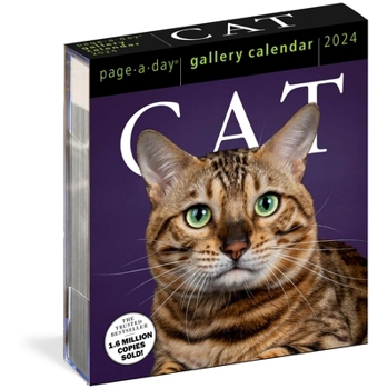 Calendar Cat Page-A-Day Gallery Calendar 2024: A Delightful Gallery of Cats for Your Desktop Book