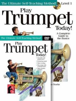 Paperback Play Trumpet Today! Beginner's Pack: Book/CD/DVD Pack Book