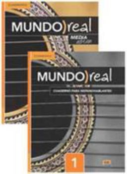 Paperback Mundo Real Media Edition Level 1 Student's Book Plus Eleteca Access and Heritage Learner's Workbook (1-Year Access) [With Access Code] [Spanish] Book