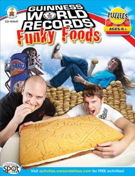 Paperback Guinness World Records(r) Funky Foods, Grades 3 - 5 Book