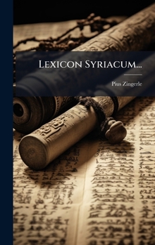 Hardcover Lexicon Syriacum... [Latin] Book