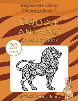 Paperback Doodle Animals Colouring Book