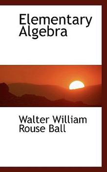 Hardcover Elementary Algebra Book