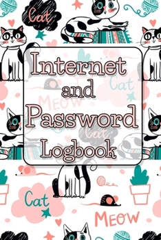 Internet  and  Password  Logbook: Password Book Organizer Alphabetical,53 pages and is printed on high quality stock.