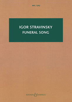 Paperback Funeral Song, Op. 5: Hawkes Pocket Score 1592 Book
