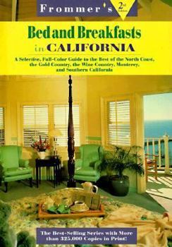 Paperback Frommer's Bed and Breakfast in California Book