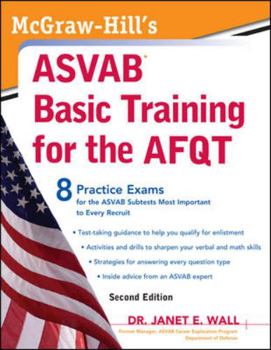 Paperback McGraw-Hill's ASVAB Basic Training for the AFQT, Second Edition Book