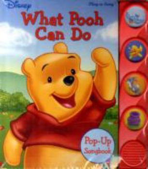Hardcover What Pooh Can Do (Little Pop Up Sound Book) Book