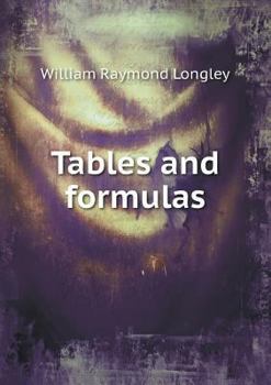 Paperback Tables and formulas Book