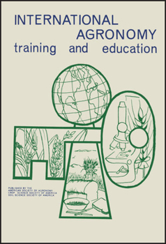 Misc. International Agronomy Training and Education Book
