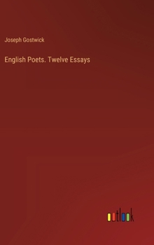 Hardcover English Poets. Twelve Essays Book