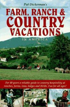 Paperback Farm, Ranch & Country Vacations in America Book