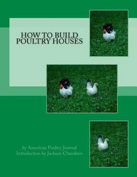 Paperback How To Build Poultry Houses Book