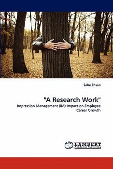 Paperback "A Research Work" Book