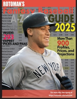 Paperback Rotoman's Fantasy Baseball Guide 2025 Book