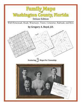 Paperback Family Maps of Washington County, Florida Book