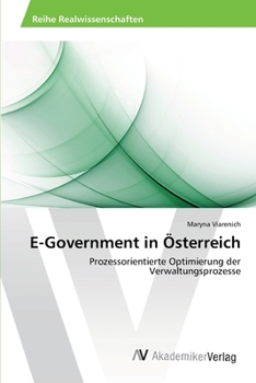 Paperback E-Government in Österreich [German] Book