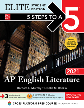 Paperback 5 Steps to a 5: AP English Literature 2021 Elite Student Edition Book