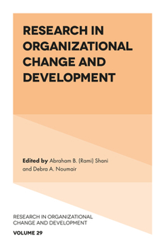 Hardcover Research in Organizational Change and Development Book