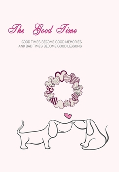 Pocket Notebook/Pocket Journal: (pink and the dog in love  ) Notebook Journals for Travelers, Students and Office, Writing Diary Subject Notebooks ... Paper, 50 Pages, 25 Sheets, 6.69 x9.61 inc