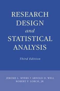 Hardcover Research Design and Statistical Analysis: Third Edition Book