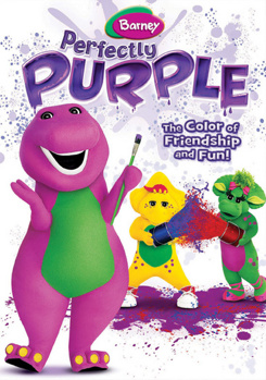 DVD Barney: Perfectly Purple Book