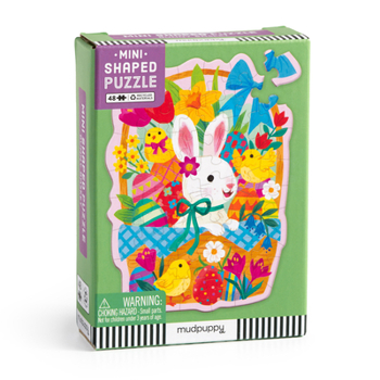 Misc. Bunny Basket 48 Piece Mini Shaped Puzzle Book