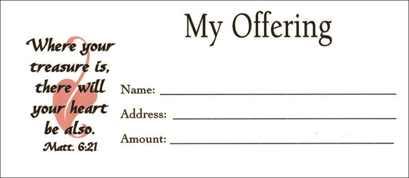 Offering Envelope My Offer