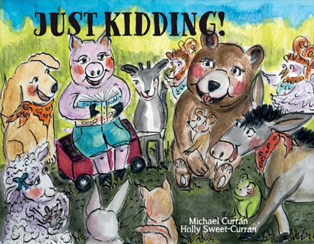 Paperback Just Kidding: Kids Jokes Book