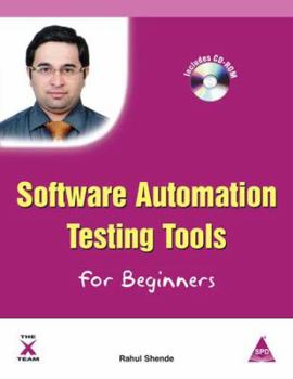 Paperback Software Automation Testing Tools for Beginners Book