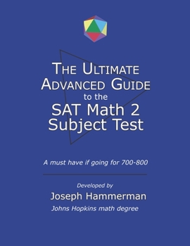 Paperback Ultimate Advanced Guide to the Math SAT 2 Subject Test Book