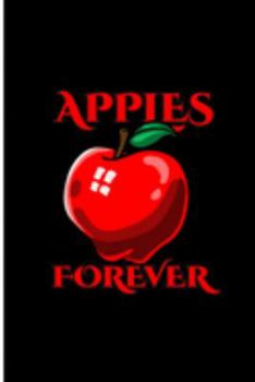 Paperback Apples Forever: Delicious Fruit Perfect Gift Lined Notebook/Journal (6"x9") Book