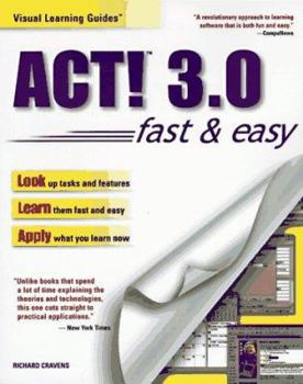 Paperback ACT 3 0 Fast & Easy Visual Learning Guides Book