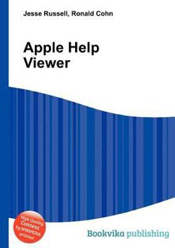Paperback Apple Help Viewer Book