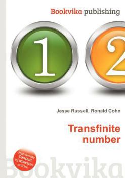 Paperback Transfinite Number Book