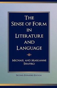 Paperback The Sense of Form in Literature and Language Book
