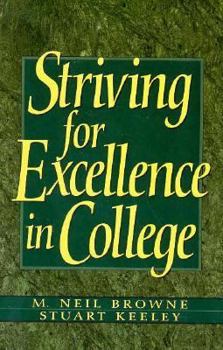 Paperback Striving for Excellence in College: Tips for Active Learning Book